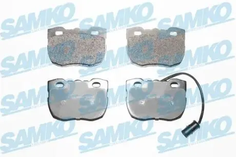 Гальмівні колодки, дискове гальмо (набір) SAMKO 5SP324
