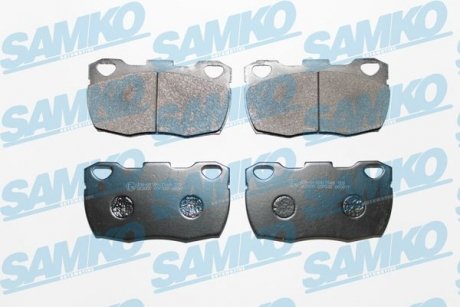 Тормозные колодки, дисковый тормоз.) SAMKO 5SP332 (фото 1)