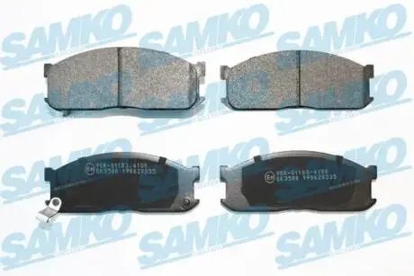 Тормозные колодки, дисковый тормоз.) SAMKO 5SP335