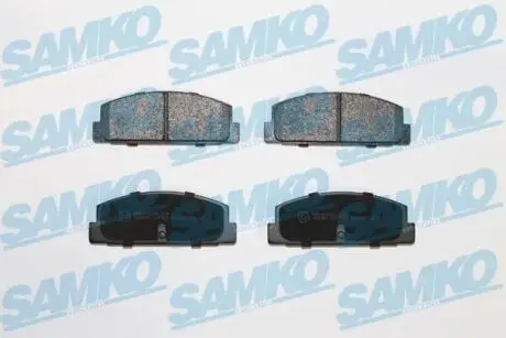 Гальмівні колодки, дискове гальмо (набір) SAMKO 5SP336