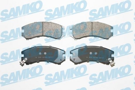 Тормозные колодки, дисковый тормоз.) SAMKO 5SP363