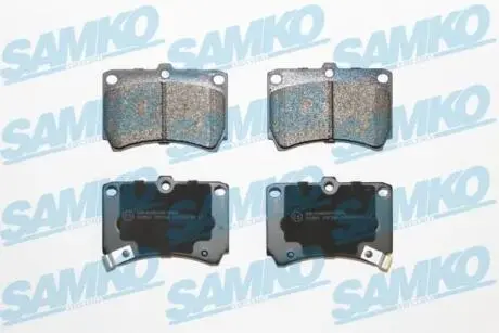Тормозные колодки, дисковый тормоз.) SAMKO 5SP366