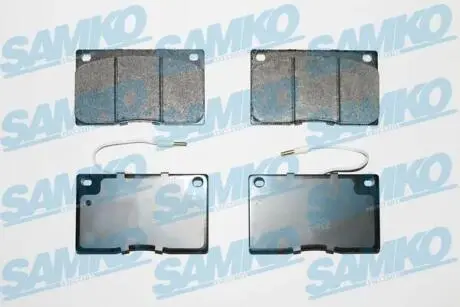 Тормозные колодки, дисковый тормоз.) SAMKO 5SP372