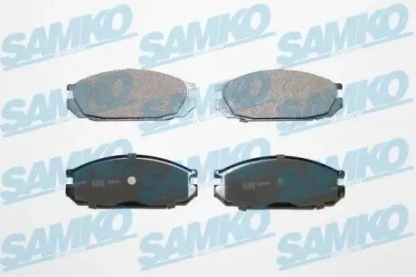Гальмівні колодки, дискове гальмо (набір) SAMKO 5SP376