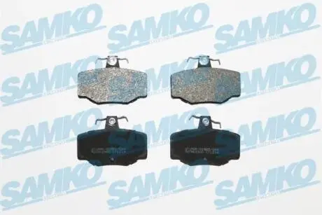 Тормозные колодки, дисковый тормоз.) SAMKO 5SP387