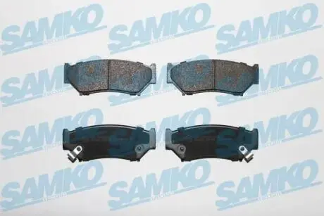 Гальмівні колодки, дискове гальмо (набір) SAMKO 5SP396