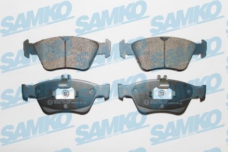 Тормозные колодки, дисковый тормоз.) SAMKO 5SP409 (фото 1)