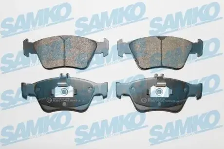 Гальмівні колодки, дискове гальмо (набір) SAMKO 5SP409