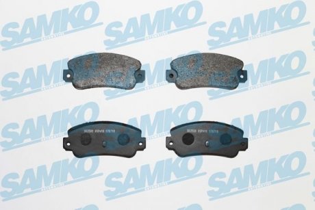 Тормозные колодки, дисковый тормоз.) SAMKO 5SP410