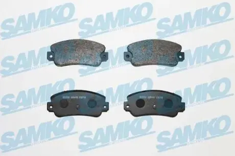 Тормозные колодки, дисковый тормоз.) SAMKO 5SP410