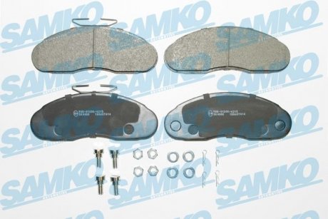 Тормозные колодки, дисковый тормоз.) SAMKO 5SP414