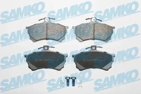 Гальмівні колодки, дискове гальмо (набір) SAMKO 5SP420