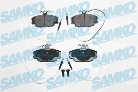 Тормозные колодки, дисковый тормоз.) SAMKO 5SP422