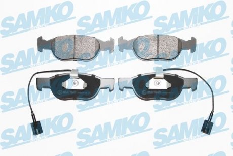 Тормозные колодки, дисковый тормоз.) SAMKO 5SP424