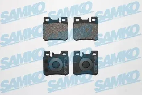 Гальмівні колодки, дискове гальмо (набір) SAMKO 5SP428