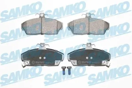 Тормозные колодки, дисковый тормоз.) SAMKO 5SP430