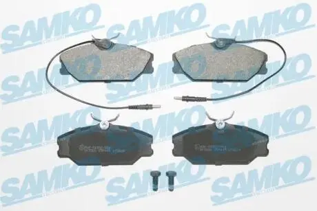 Гальмівні колодки, дискове гальмо (набір) SAMKO 5SP445