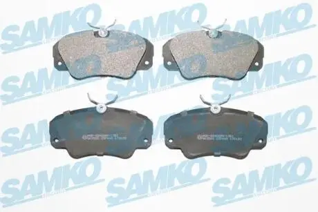 Гальмівні колодки, дискове гальмо (набір) SAMKO 5SP449