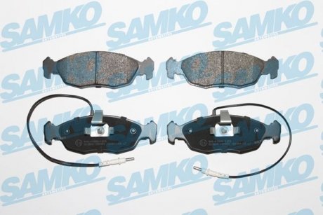 Тормозные колодки, дисковый тормоз.) SAMKO 5SP450 (фото 1)
