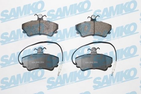 Тормозные колодки, дисковый тормоз.) SAMKO 5SP452 (фото 1)