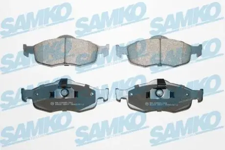 Гальмівні колодки, дискове гальмо (набір) SAMKO 5SP471