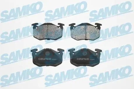 Гальмівні колодки, дискове гальмо (набір) SAMKO 5SP484