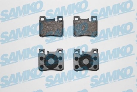 Тормозные колодки, дисковый тормоз.) SAMKO 5SP485 (фото 1)