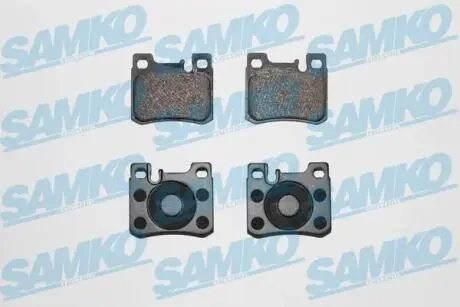 Гальмівні колодки, дискове гальмо (набір) SAMKO 5SP485