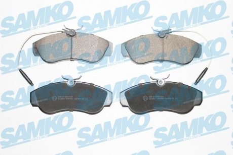 Тормозные колодки, дисковый тормоз.) SAMKO 5SP494 (фото 1)