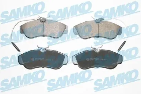 Гальмівні колодки, дискове гальмо (набір) SAMKO 5SP494