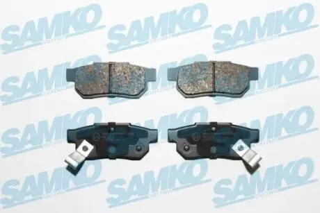 Гальмівні колодки, дискове гальмо (набір) SAMKO 5SP507