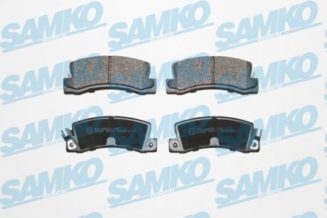 Тормозные колодки, дисковый тормоз.) SAMKO 5SP514 (фото 1)