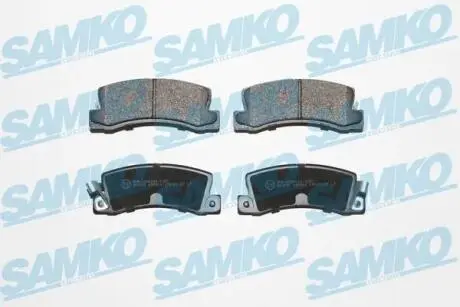 Гальмівні колодки, дискове гальмо (набір) SAMKO 5SP514