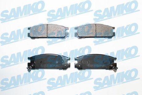 Тормозные колодки, дисковый тормоз.) SAMKO 5SP517