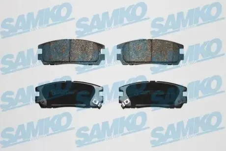 Гальмівні колодки, дискове гальмо (набір) SAMKO 5SP524