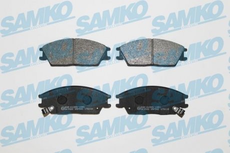 Тормозные колодки, дисковый тормоз.) SAMKO 5SP542 (фото 1)