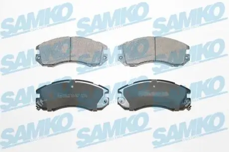 Гальмівні колодки, дискове гальмо (набір) SAMKO 5SP546