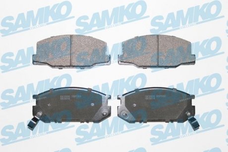 Тормозные колодки, дисковый тормоз.) SAMKO 5SP553 (фото 1)