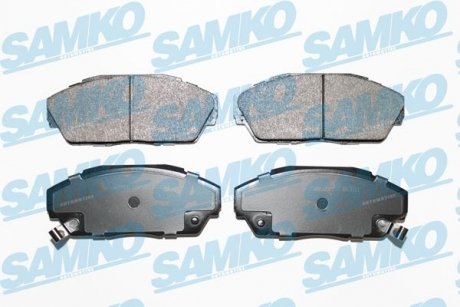 Тормозные колодки, дисковый тормоз.) SAMKO 5SP555 (фото 1)