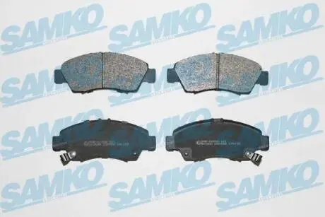 Гальмівні колодки, дискове гальмо (набір) SAMKO 5SP558