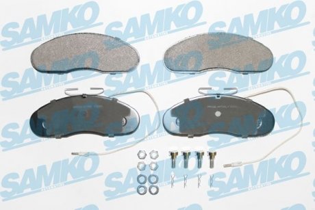 Тормозные колодки, дисковый тормоз.) SAMKO 5SP580
