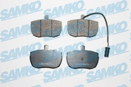 Тормозные колодки, дисковый тормоз.) SAMKO 5SP590 (фото 1)