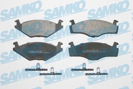 Тормозные колодки, дисковый тормоз.) SAMKO 5SP591