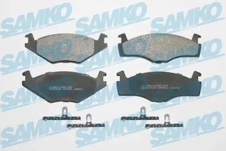 Тормозные колодки, дисковый тормоз.) SAMKO 5SP591
