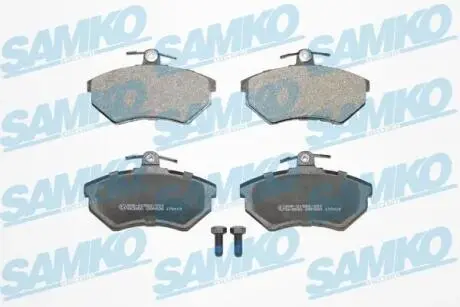 Гальмівні колодки, дискове гальмо (набір) SAMKO 5SP600