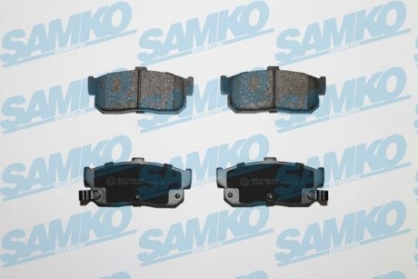 Тормозные колодки, дисковый тормоз.) SAMKO 5SP602 (фото 1)