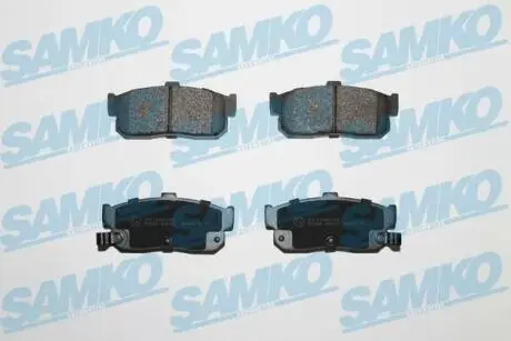 Гальмівні колодки, дискове гальмо (набір) SAMKO 5SP602