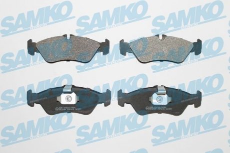 Тормозные колодки, дисковый тормоз.) SAMKO 5SP610 (фото 1)