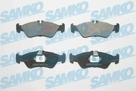 Гальмівні колодки, дискове гальмо (набір) SAMKO 5SP610