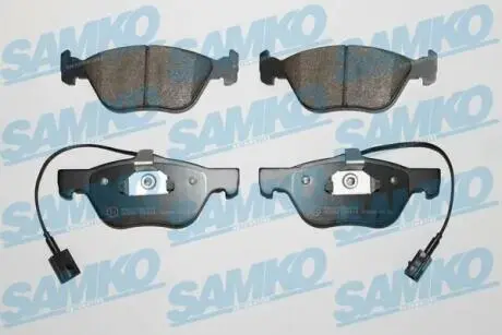 Комплект дисковых тормозных колодок. FIAT/LANCIA SAMKO 5SP614